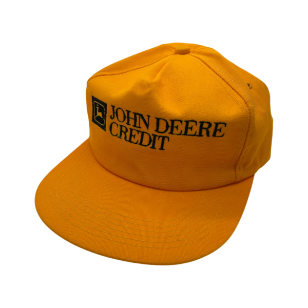 Vintage John Deere Trucker Cap Yellow